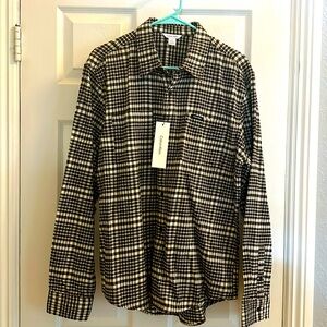Calvin Klein men’s button down flannel, size L